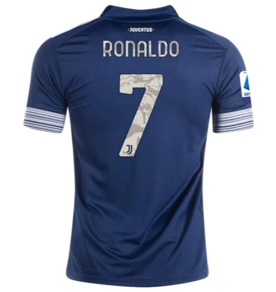 Juventus Away Kit Soccer Jersey CRISTIANO RONALDO #7 2020/21